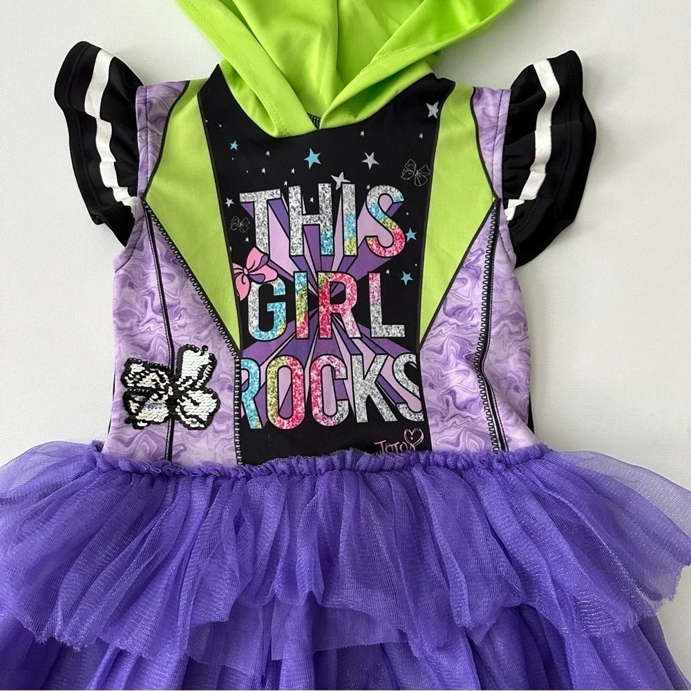 Nickelodeon Girls Jojo Siwa Dress Size XS 4/5